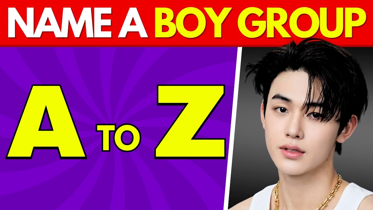 НАЗОВИ K-POP БОЙЗ-БЕНД ОТ А ДО Я! #2 🔠💖Алфавитная викторина по K-POP | K-Pop викторина 2026