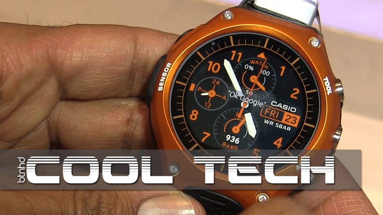 Casio Smart Outdoor Watch (WSD-F10) with Android Wear First Look!