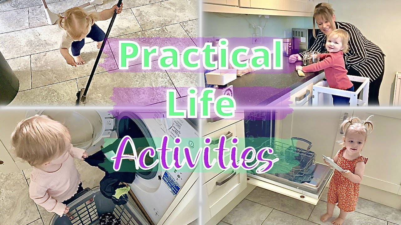 PRACTICAL LIFE ACTIVITIES FOR TODDLERS 12-18 MONTHS - Montessori At Home