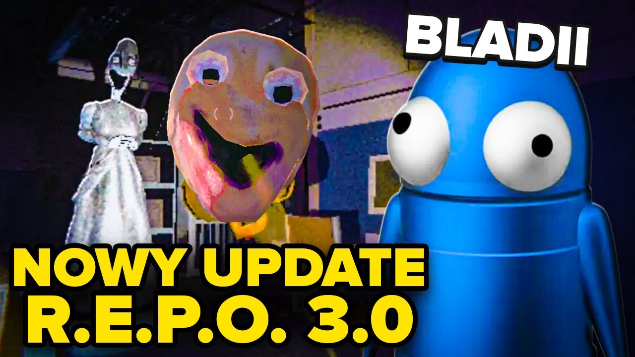 R.E.P.O. 3.0!!! JUŻ JEST! 🔥 - *NOWY* UPDATE - *NOWE* POTWORY, *NOWE* MAPY, *NOWE* ZAGROŻENIA! | REPO