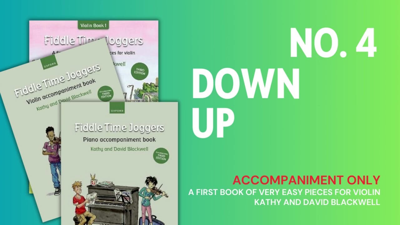 No. 4 Down Up [Accompaniment] from Fiddle Time Joggers