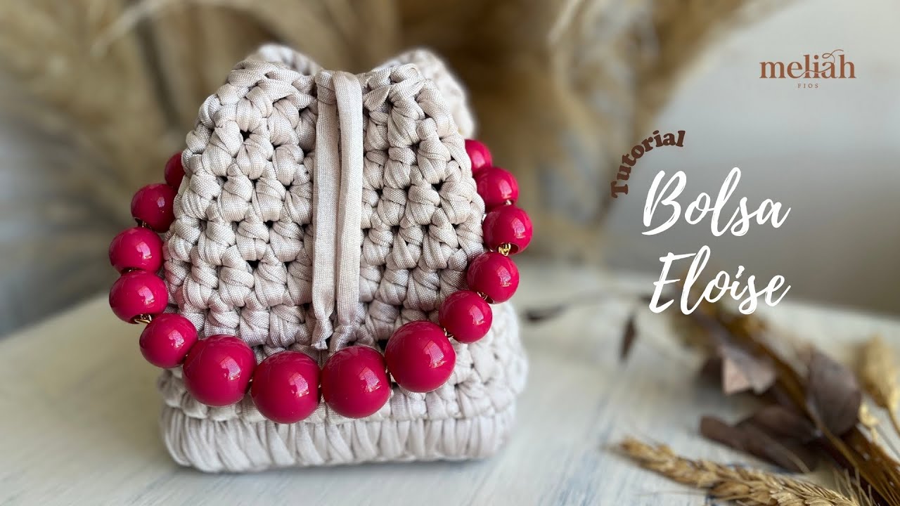Bolsa Eloise em Crochê com Fio Lux | Passo a Passo Bolsa de Crochê Fácil