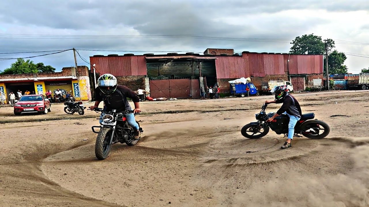 Stunt on Kgf bike|केजीएफ 2 बाइक|#kgf