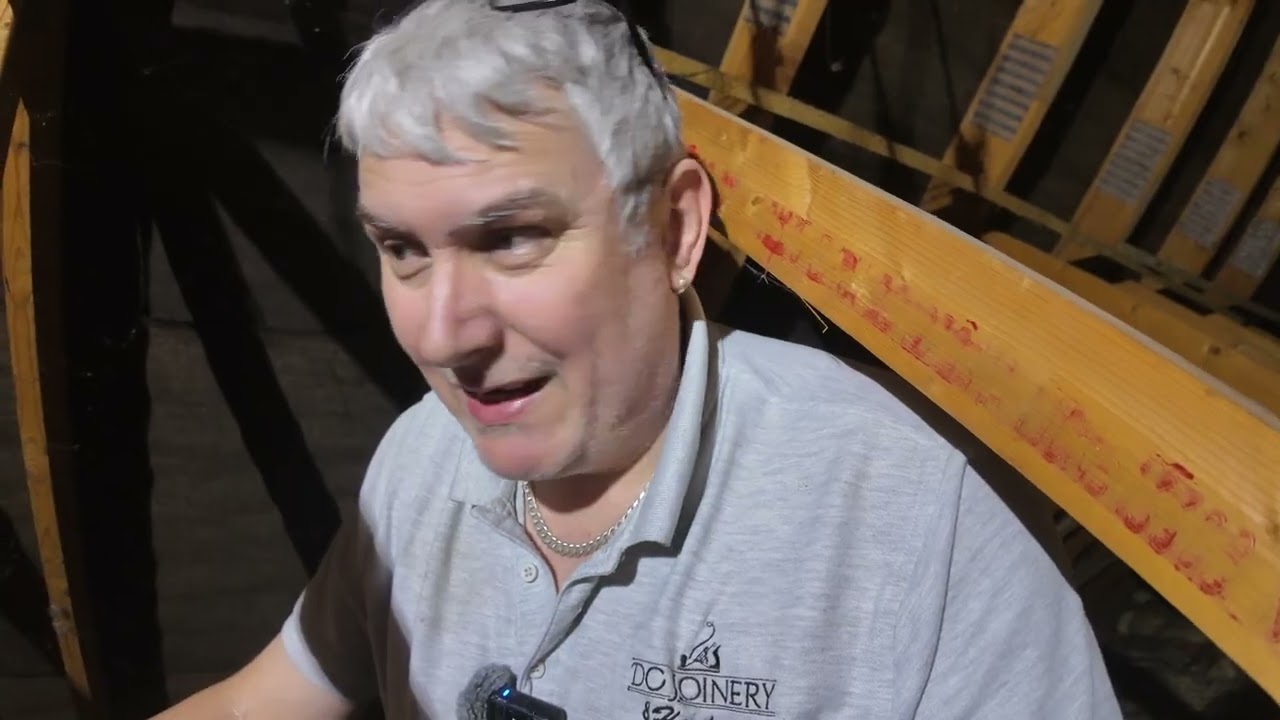 DAY 1 OF INSTALLING  A NEW EN SUITE BATHROOM. 