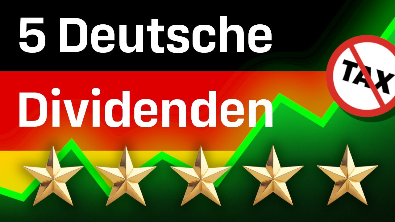 Steuerfreie Dividenden! 5 deutsche Aktien, die ein passives Einkommen sichern