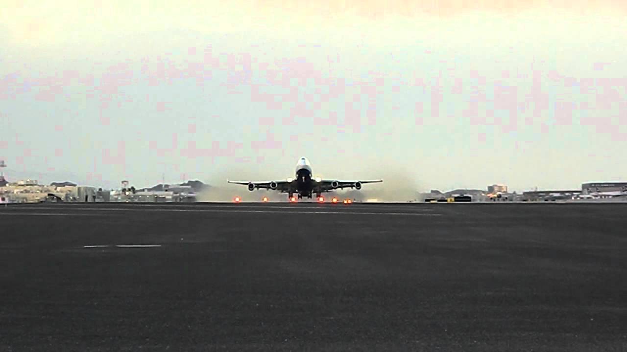 British Airways Boeing 747-436 G-CIVD Take Off from PHX Sky Harbor 7/23/12