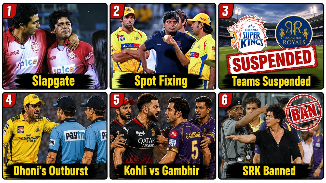 &ldquo;Every IPL Controversy Explained 😳 | The Dark Side of IPL&rdquo;