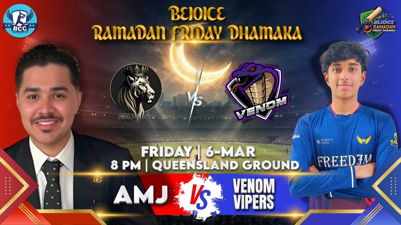 06-Mar-26 Amj-Vs-Venom-Vipers