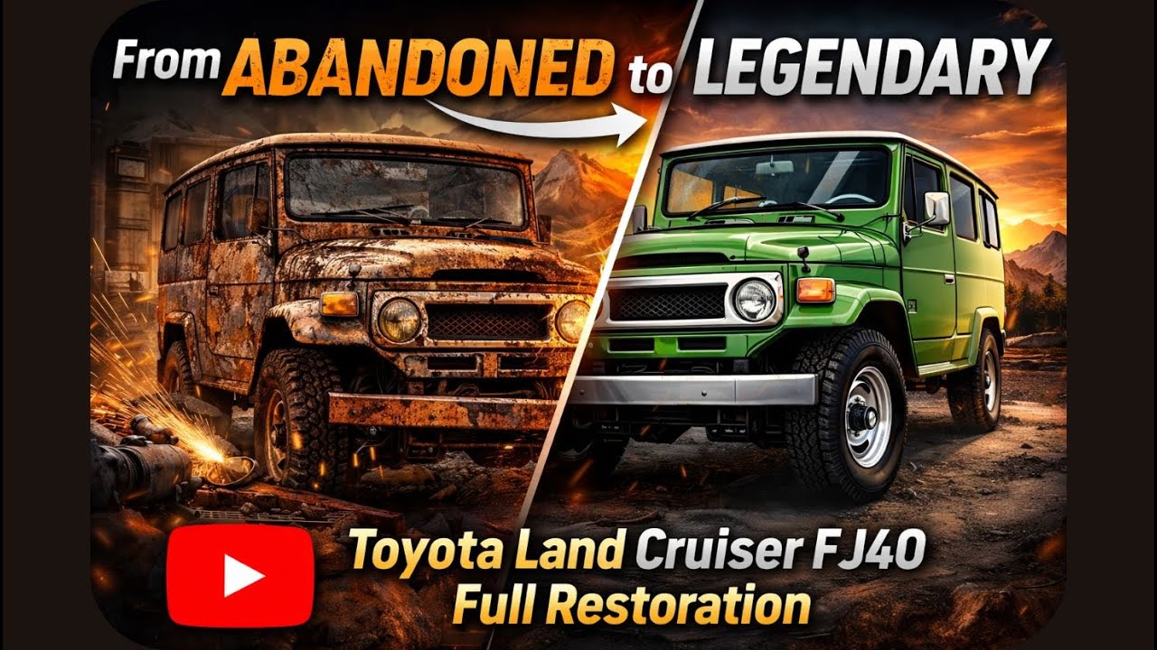 This Rusty Scrap Was Reborn | Toyota Land Cruiser FJ40 Extreme Restoration