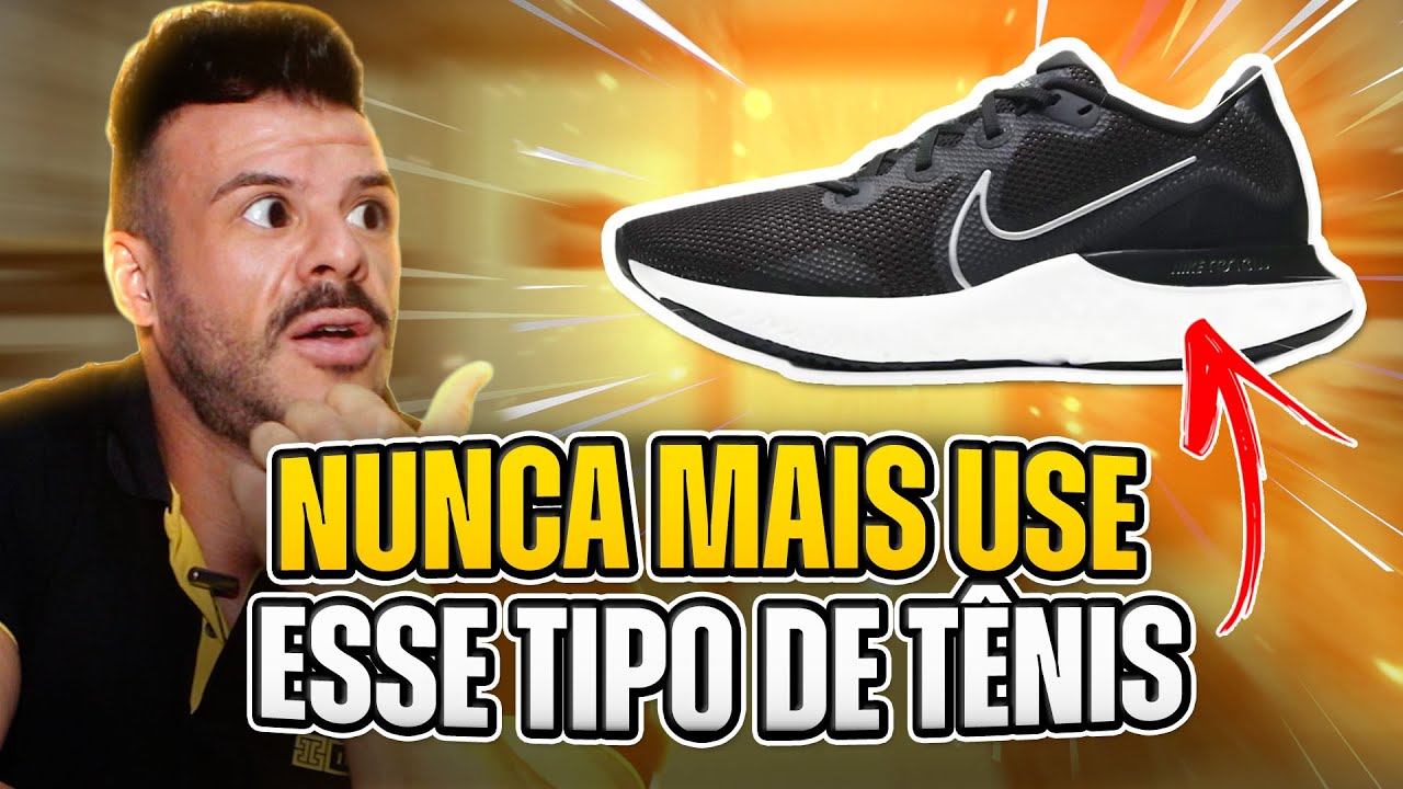 STOP! Pare de usar esse tipo de tênis