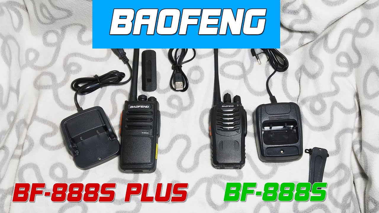 Сравнение Baofeng BF-888s и BF-888s PLUS