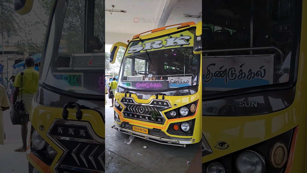 💢Palani to Dindigul🚎SRK Private Bus🔥#shorts #shortsfeed #trending #tnstc #travel #palani #dindigul
