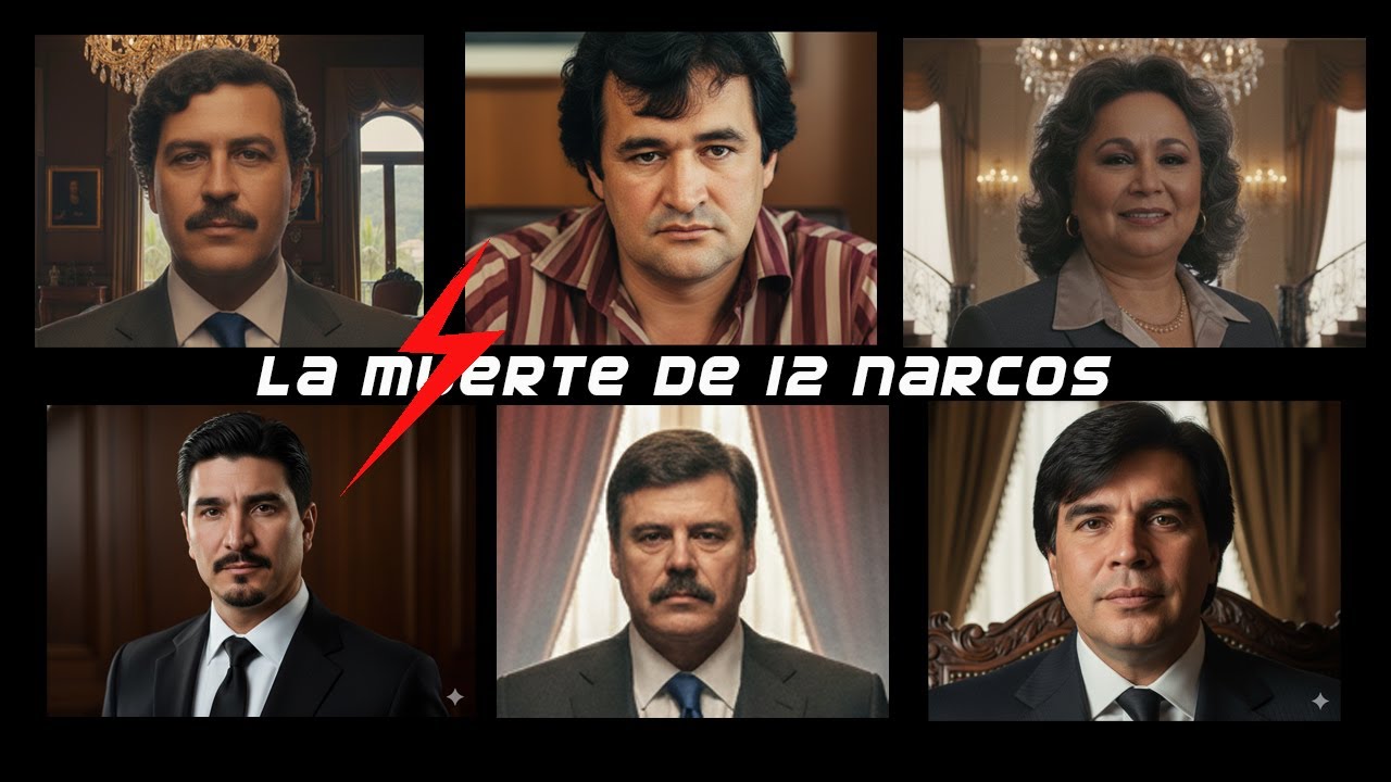Cómo Murió Cada Jefe de Cartel de Colombia y México.