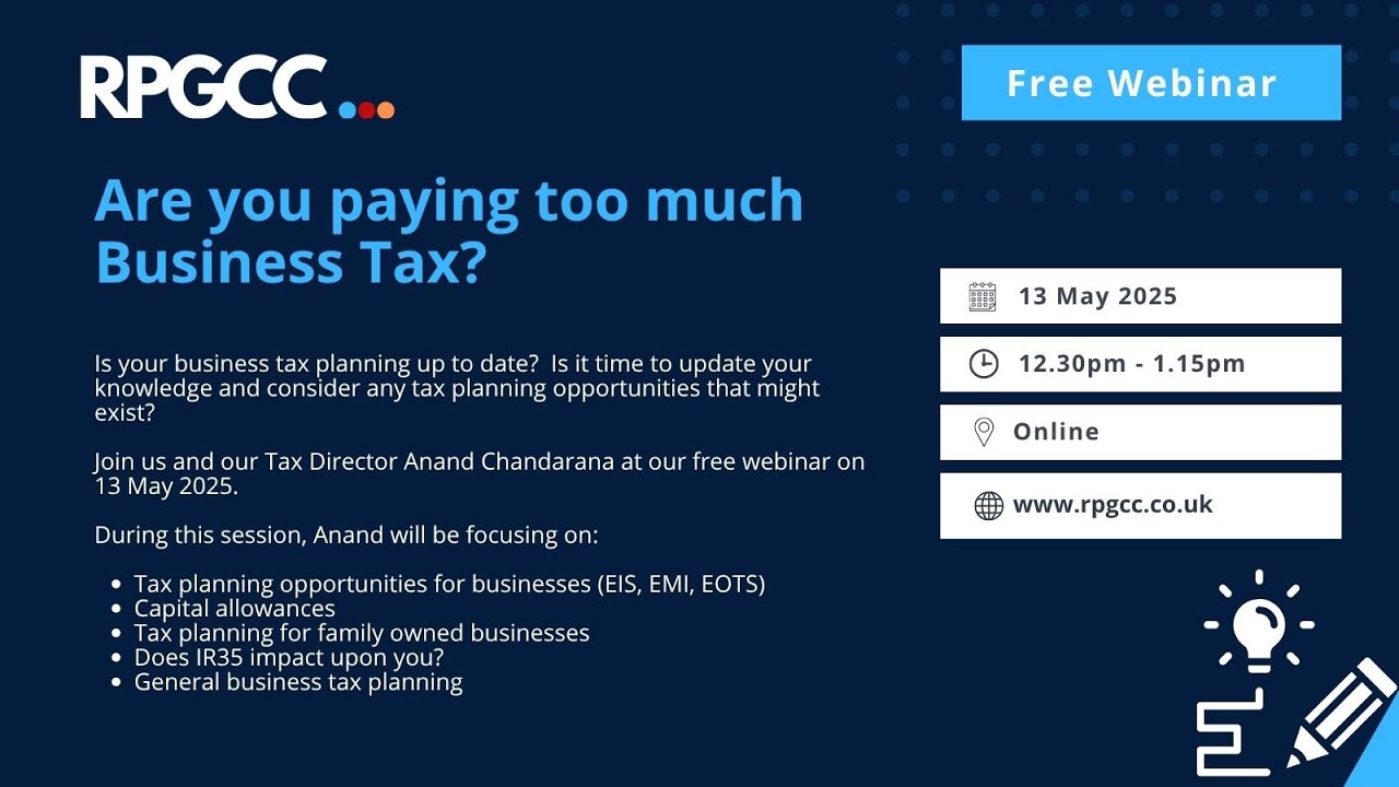 Are you paying too much corporation tax?