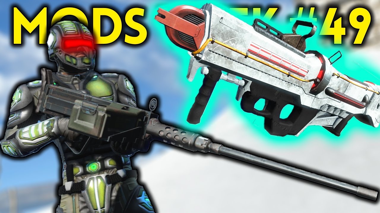Fallout 4 TOP 5 MODS (PC & XBOX) Week #49 - .50 BROWNING, LIGHTSABERS, SPARTAN LASER, ANIMATIONS