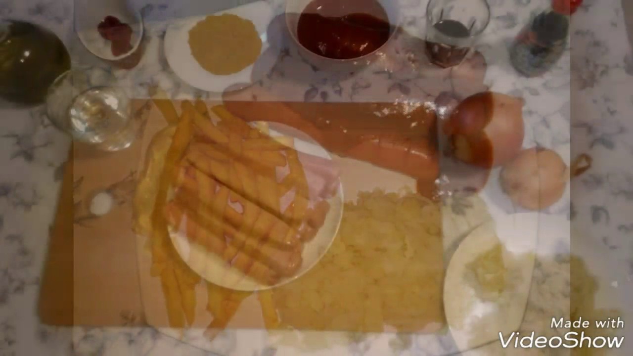 Currywurst piatto tipico tedesco