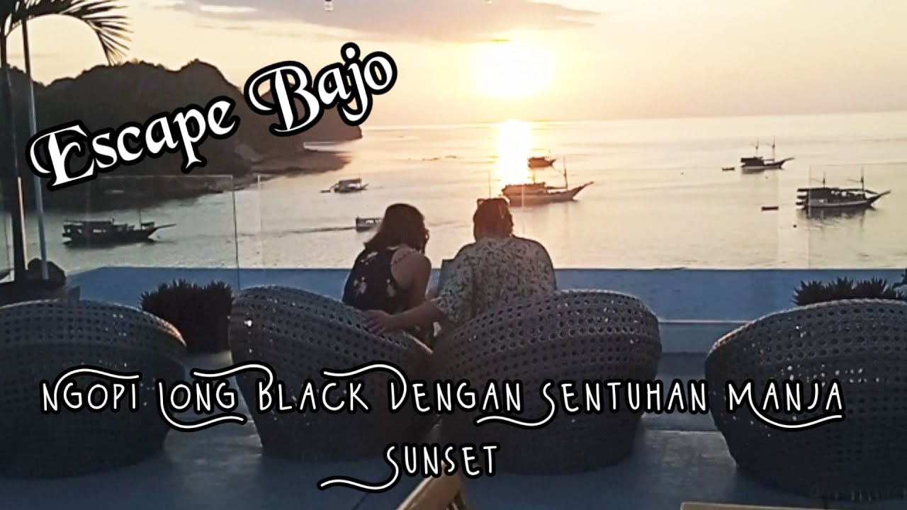 Ngopi Long Black Dengan Sentuhan Manja Sunset di ESCAPE BAJO