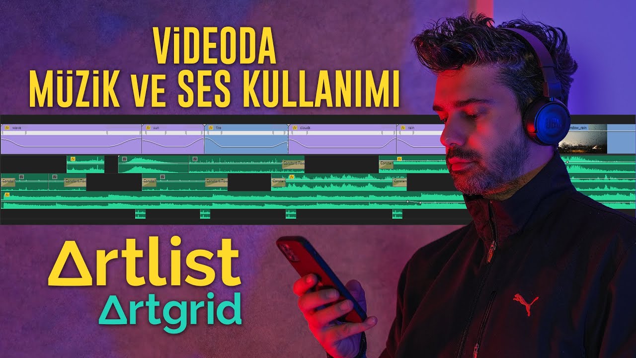 Videoda Müzik ve Ses Kullanımı ! En İyi Telifsiz Müzik Sitesi ARTLIST