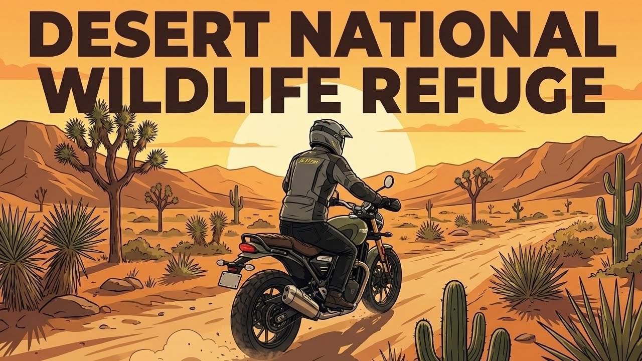Gass Peak Trailhead, Nevada Desert National Wildlife Refuge, Scrambler 400 X [Las Vegas Area Cruise]