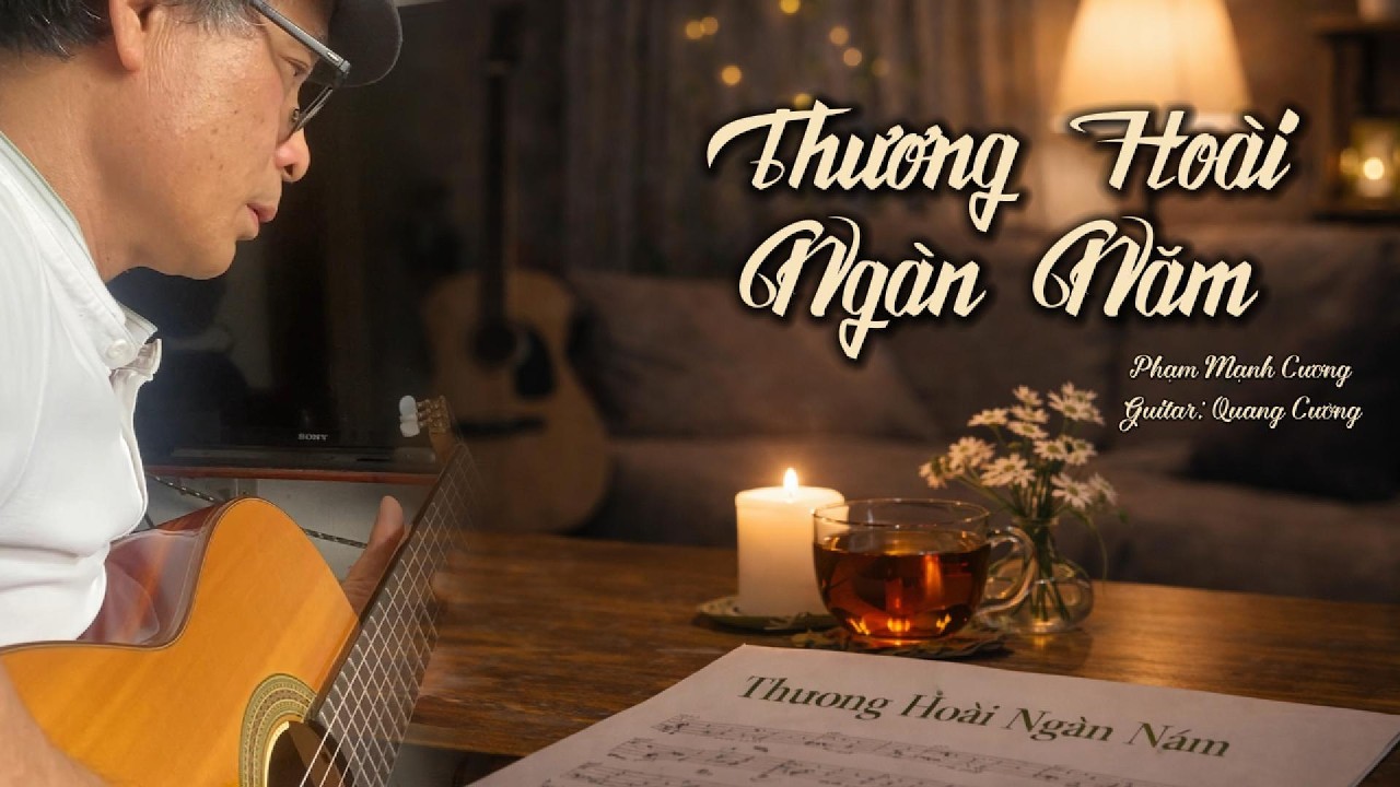 THƯƠNG HOÀI NGÀN NĂM – Guitar Solo Acoustic | Nhạc Vàng Trữ Tình Không Lời #quangcuongguitar