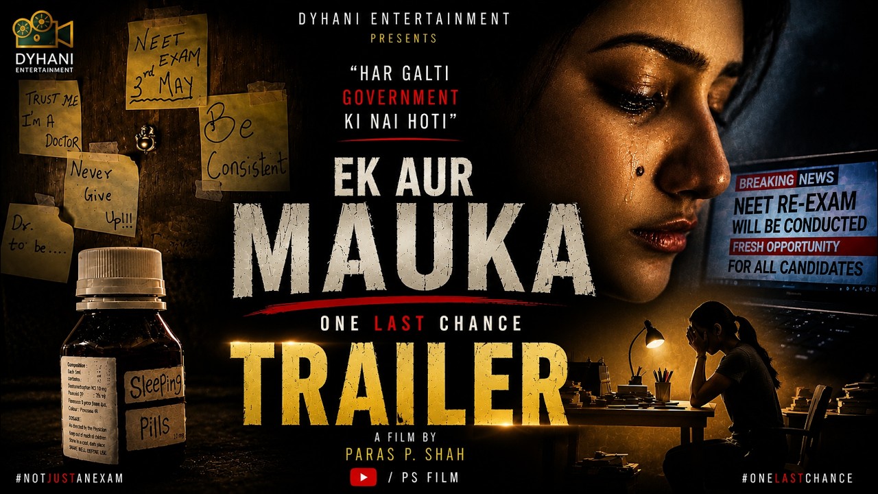 EK AUR MAUKA | Official Trailer | Har Galti Government Ki Nahi Hoti | NEET Exam Short Film