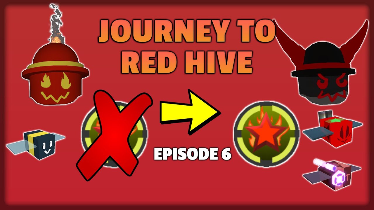 Journey To Red Hive #6 Getting Gummy Boots & 50th Hive Slot| Bee Swarm Simulator