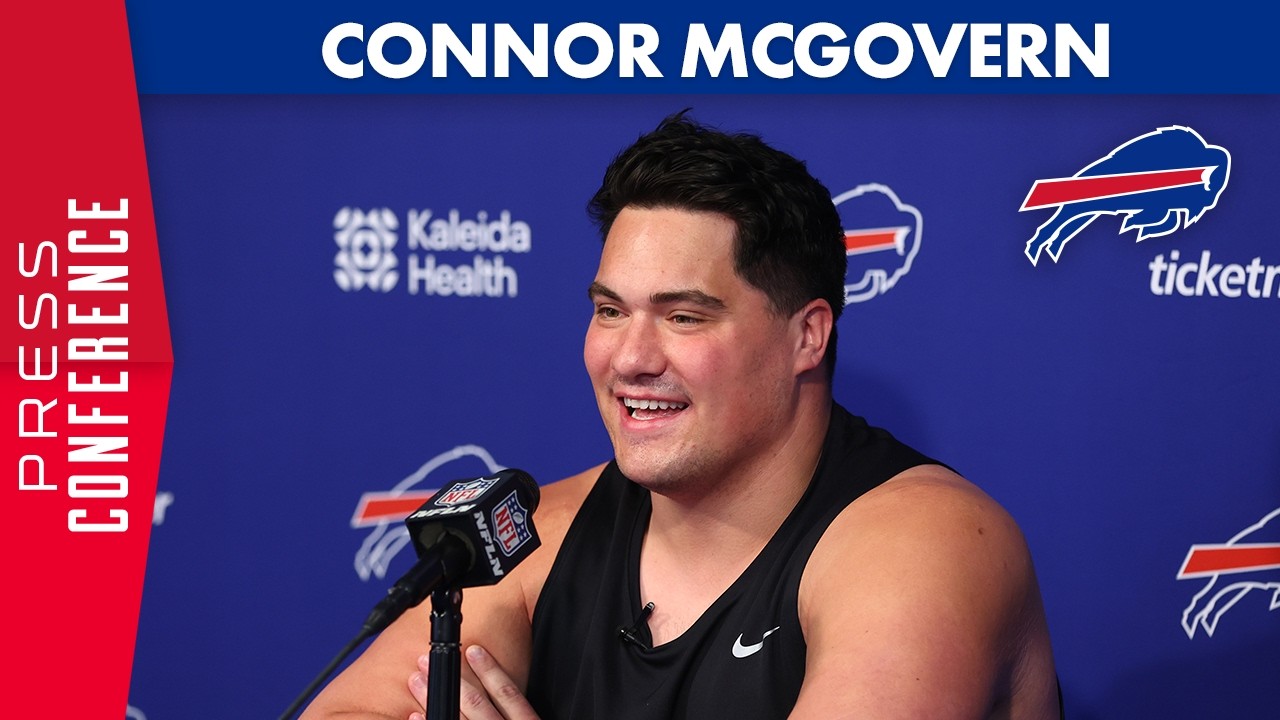 Connor McGovern Discusses Re-Signing With The Bills | Buffalo Bills