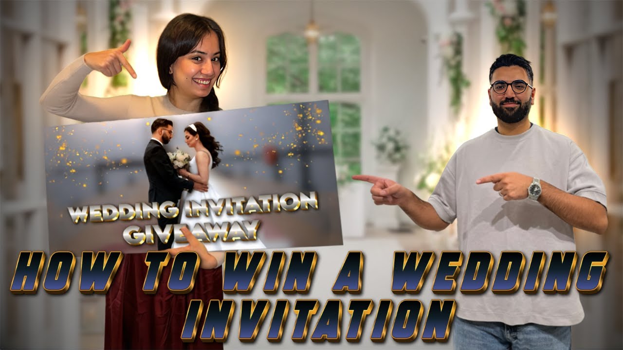Starting The Wedding Invitation Giveaway | آغاز قرعه‌کشی دعوت‌نامه عروسی م | Vlog 207