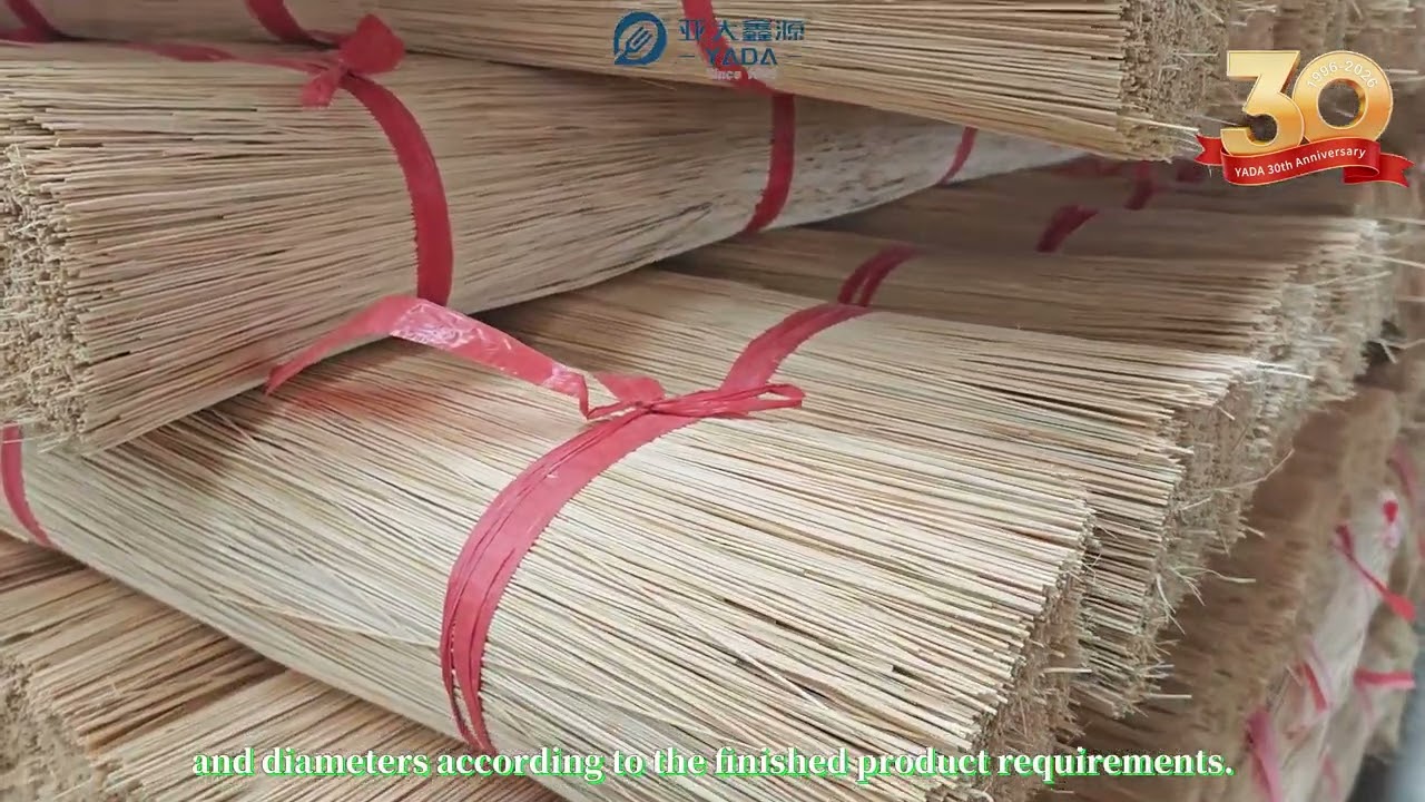 Bamboo Incense Stick Production Process | From Raw Bamboo to Finished Products