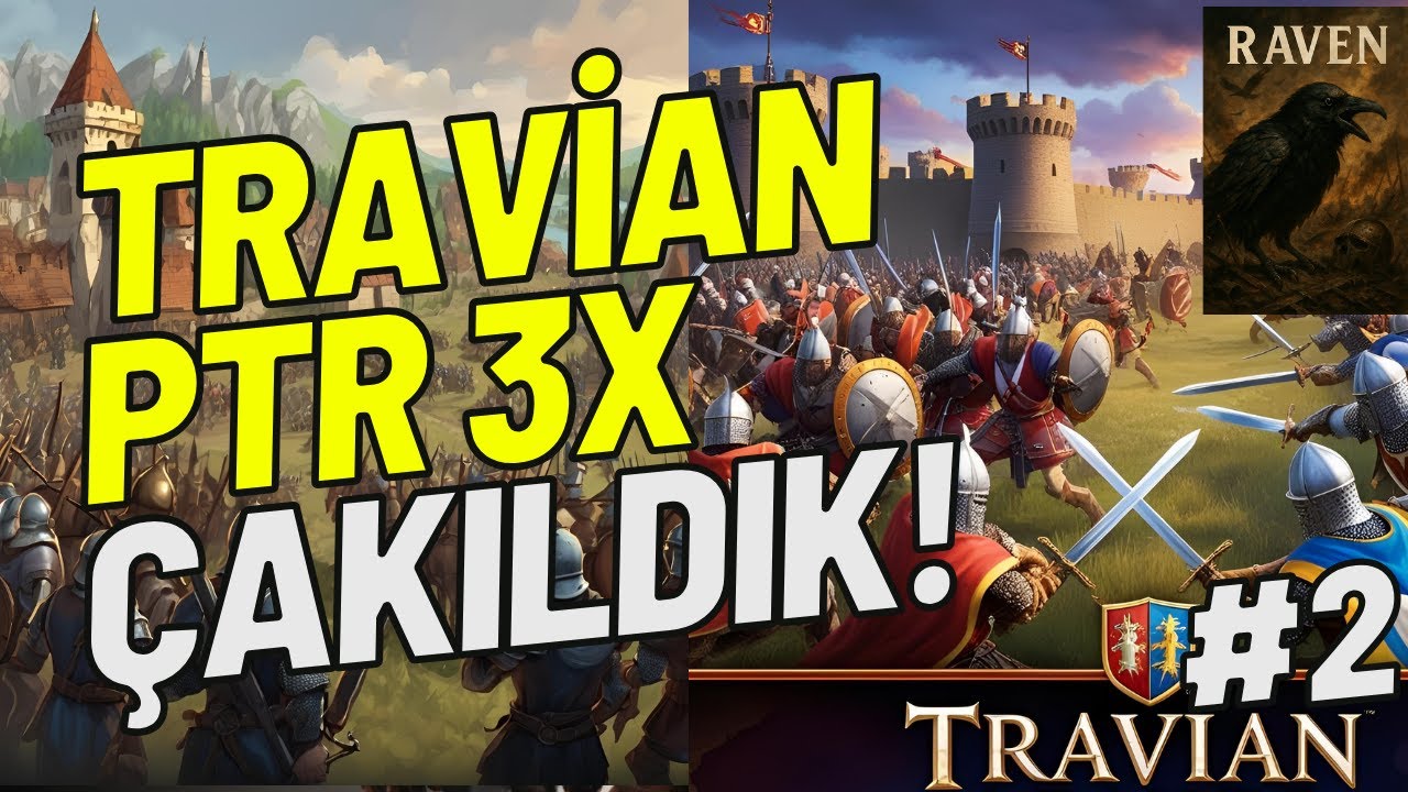 TRAVİAN | 3X | CERMEN | 1 HAFTADA NELER OLDU ? (2) RAVEN BİRLİKLERİ