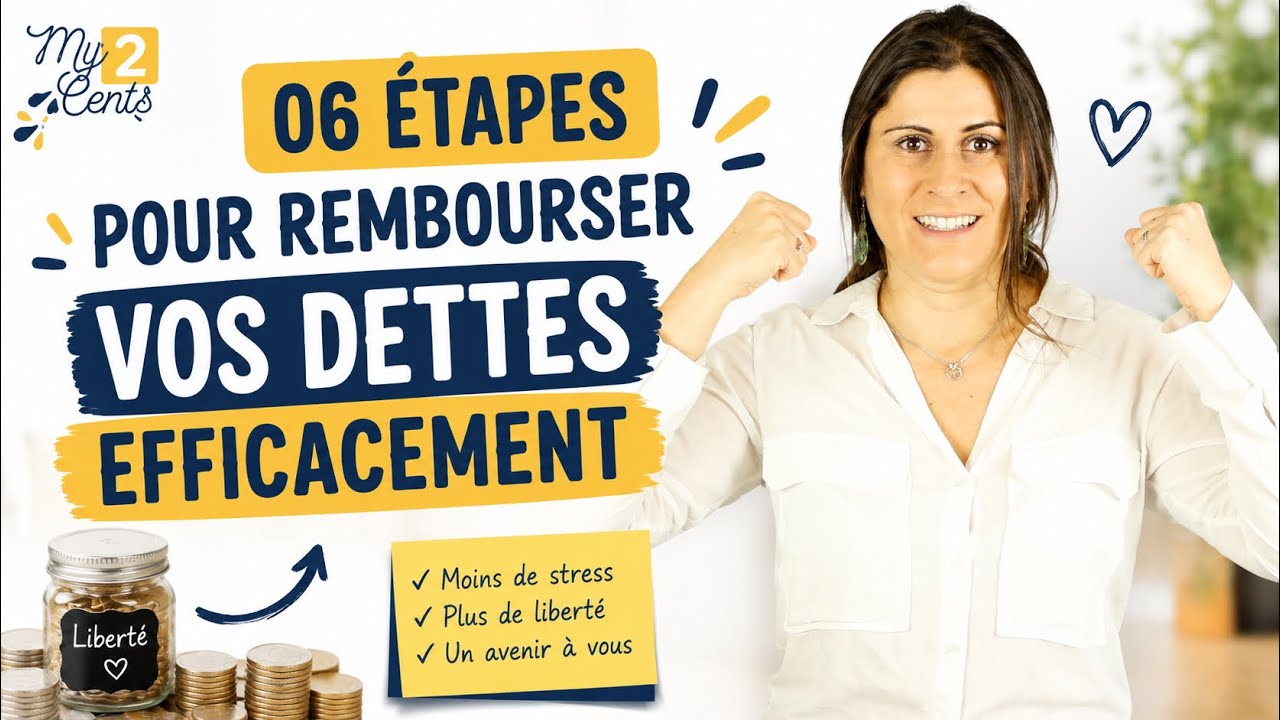 Les 06 étapes pour rembourser vos dettes efficacement