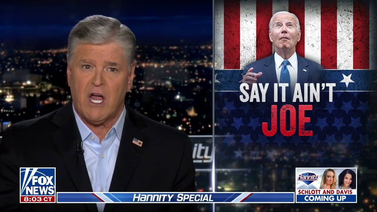Sean Hannity: Biden's cognitive decline has rendered him inept