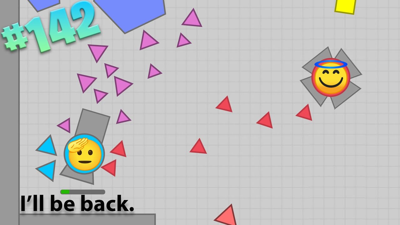 Diep.io BEST MOMENTS #142 | FUNNY AND TROLLING MOMENTS IN DIEPIO