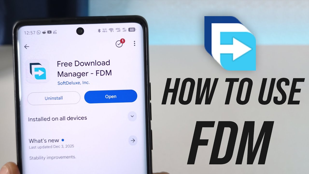 Как использовать Free Download Manager на Android (руководство по FDM)