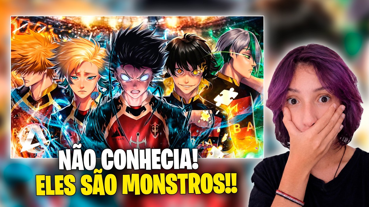 (CONHECENDO BLUE LOCK!) REACT ♪ Bastard X Barcha (Blue Lock) | Liga Neo Egoísta PT 1 | AniRap