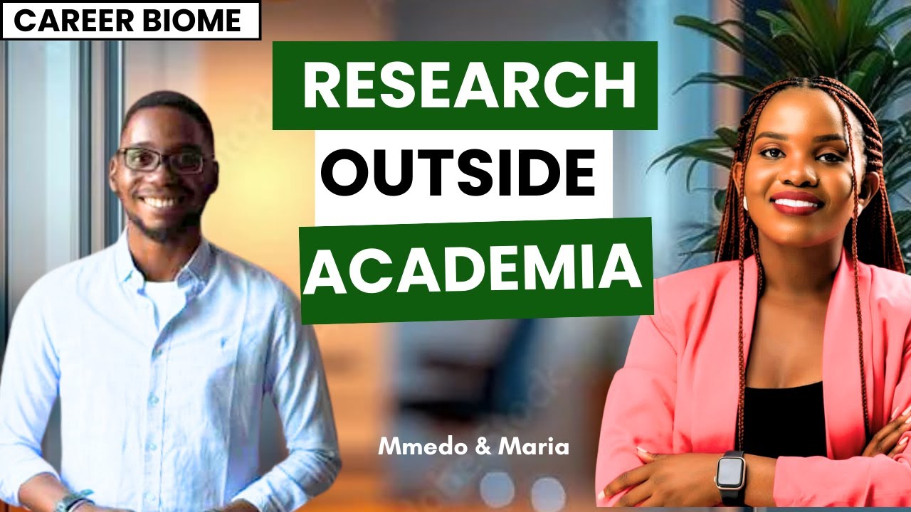 Research Outside Academia: Building a Research Career Without a PhD | Mmedo Okon | CareerBiome