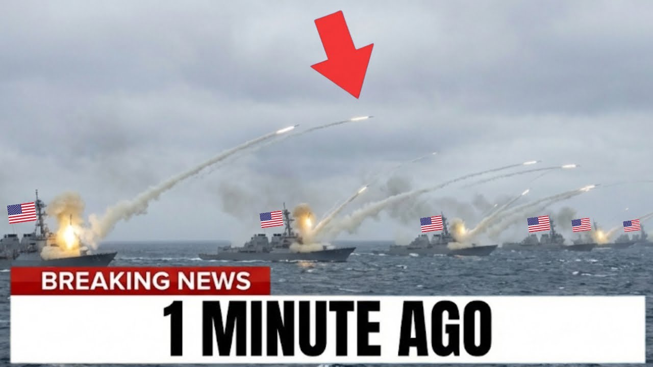 Iran Fires 12 HYPERSONIC MISSILES At US Aircraft Carrier &mdash; US Immediate Response is BRUTAL