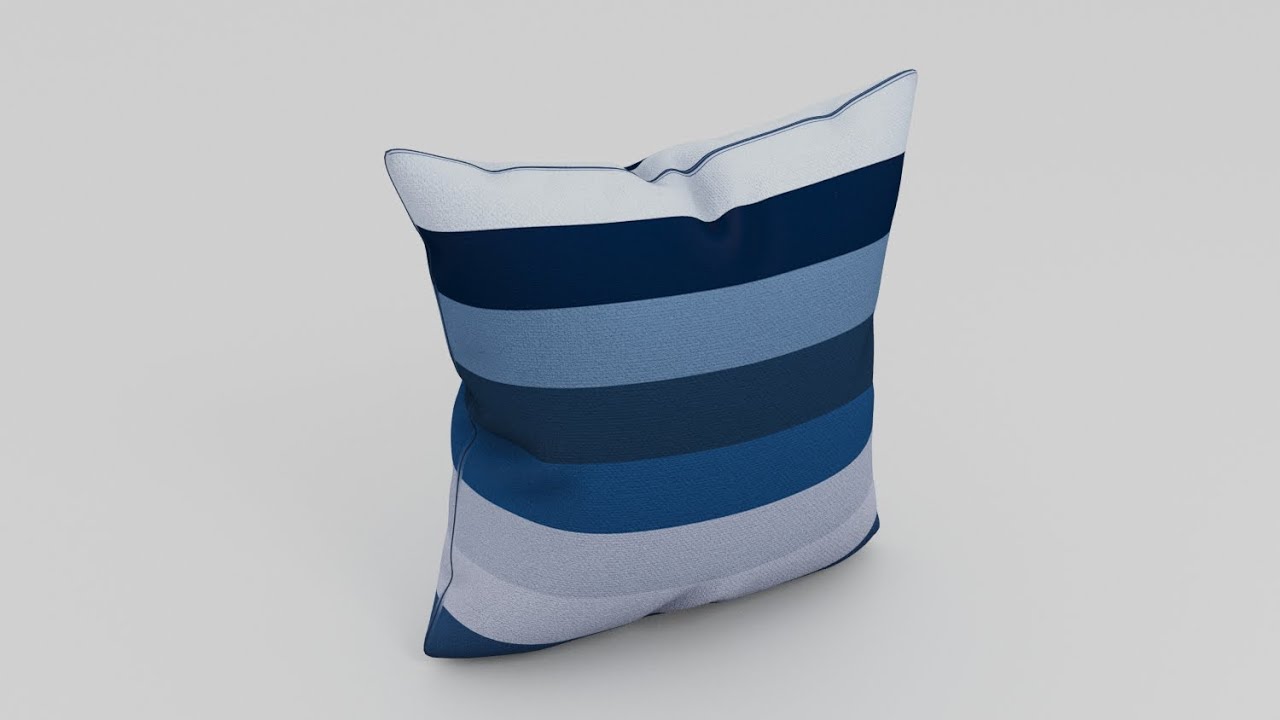 3ds MAX-poduszka CLOTH