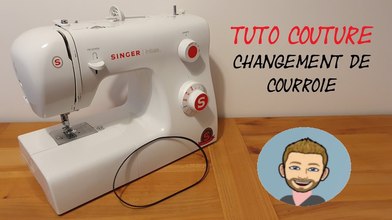 changer la courroie de sa machine à coudre