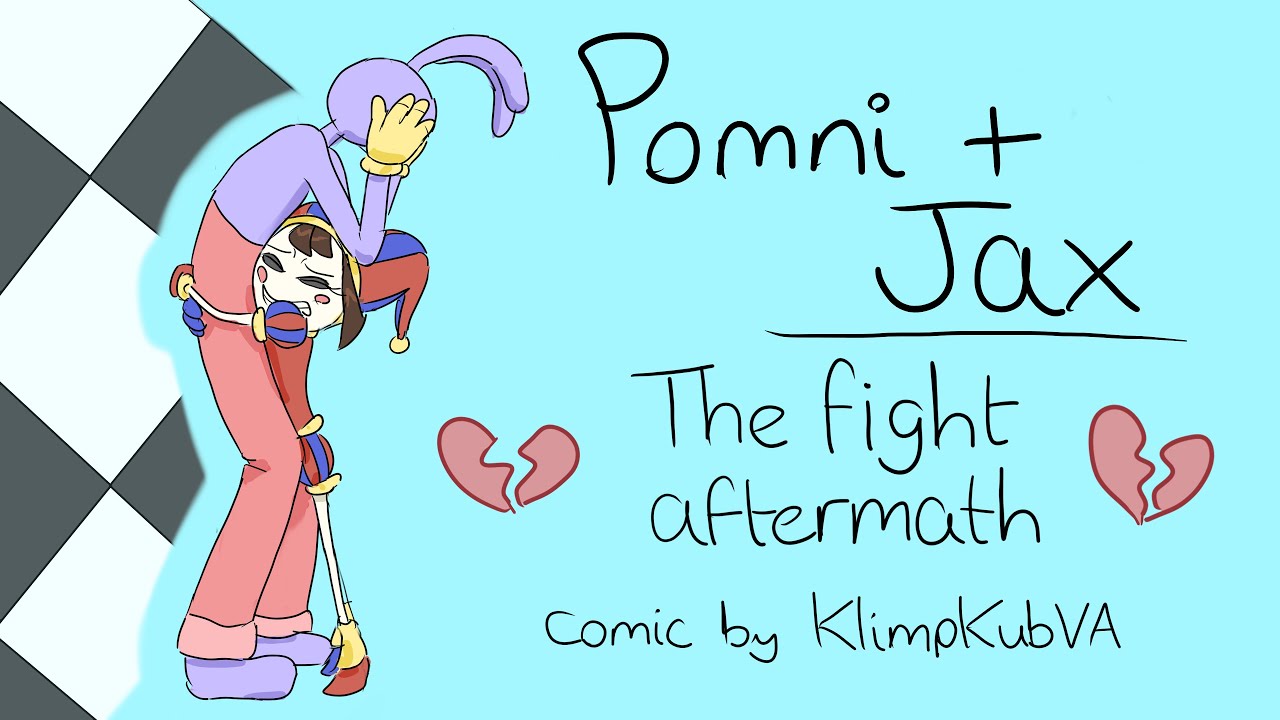 Pomni and Jax - The aftermath of the fight💔 A TADC animatic