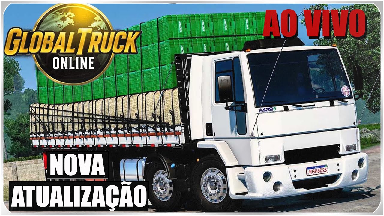 Nova ATUALIZAÇÃO chegando, GLOBAL TRUCK ONLINE, #livestream #globaltruckonline #gto