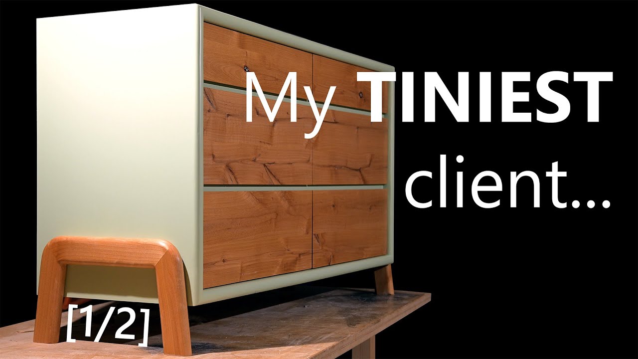 How to Build a Baby Changing Table Dresser | Woodworking Project [PART 1 my most important project]