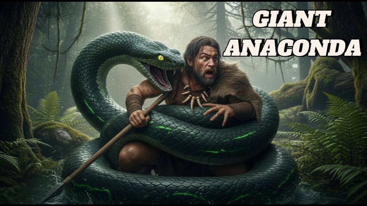 A Giant Anaconda Attacked a Prehistoric Hunter | Jungle Survival | HINDI