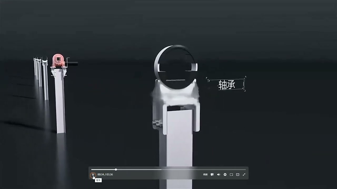 installation demo of slewing drive for solar tracking