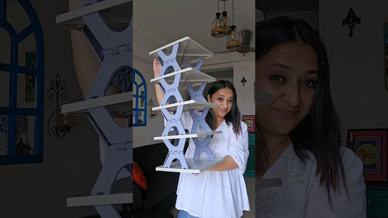 Meesho Find 5 Layer Shoe Rack under Rs 350 #meesho #shortvideoformat #home