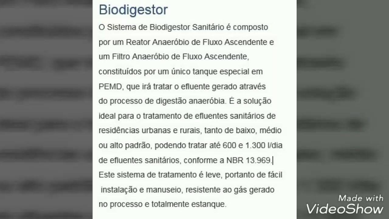 Biodegestor Rotosis