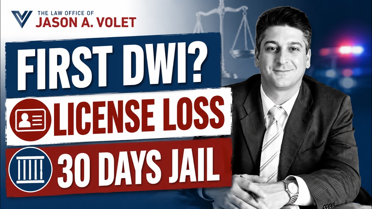 First DWI in NJ? The Severe Penalties You're Actually Facing | NJ DWI Lawyer - Jason A. Volet