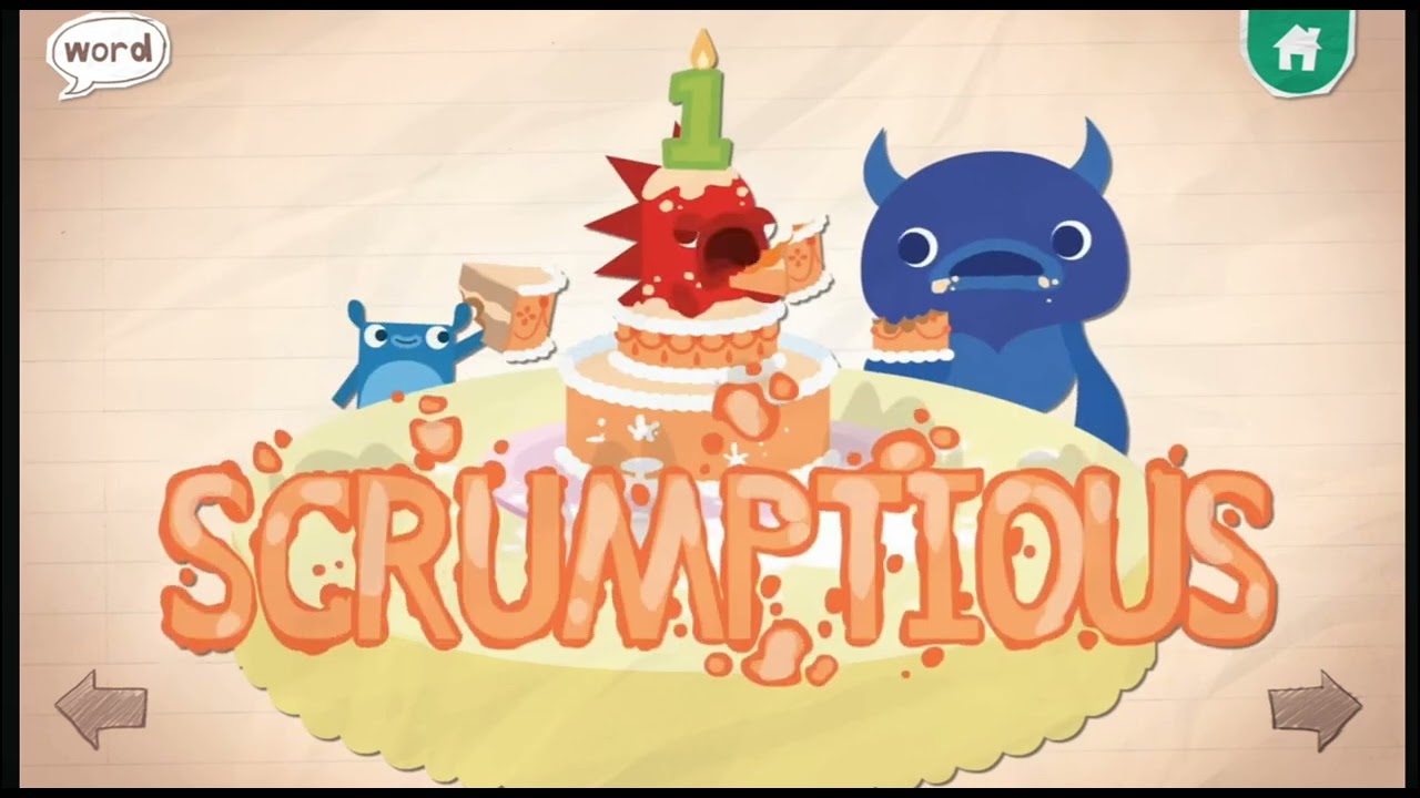 Endless Alphabet: Scrumptious 