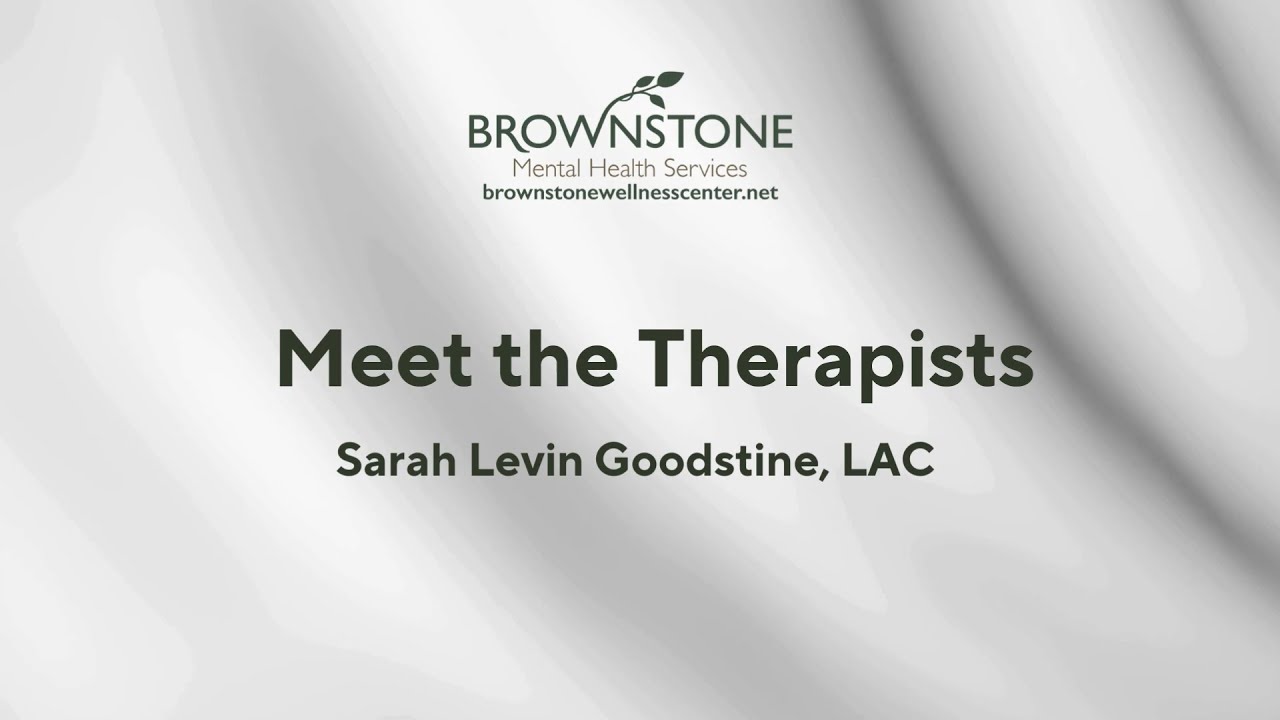 Meet the Therapists-Sarah Levin Goodstine, LAC