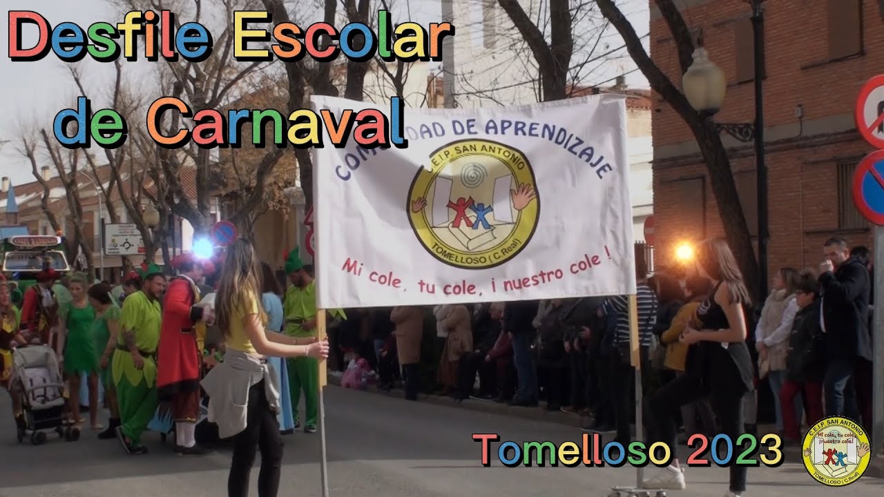 20230219 Desfile Escolar de Carnaval - AMPA CEIP CdA San Antonio – Tomelloso